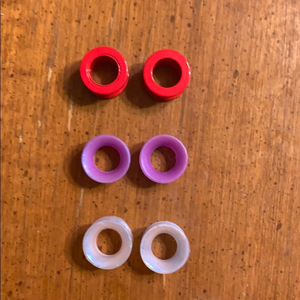 Gauge earrings size 00 HUGE LOT of 14